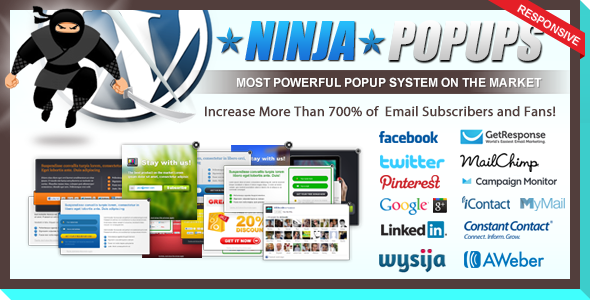 Ninja Popups for WordPress - CodeCanyon Item for Sale
