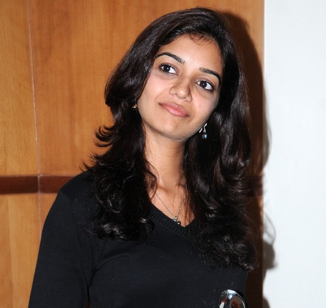 Colors Swathi New Cute Looking Pics on Black Dress unseen pics