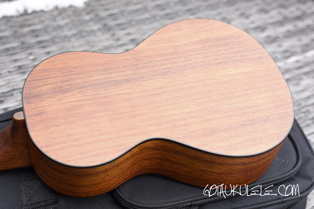 Cort UKE-BWC Ukulele back