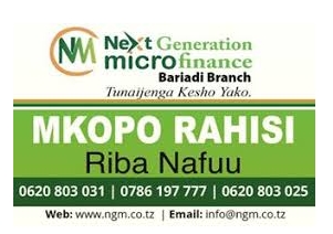 Job Vacancies At Next Generation Microfinance, Credit officers