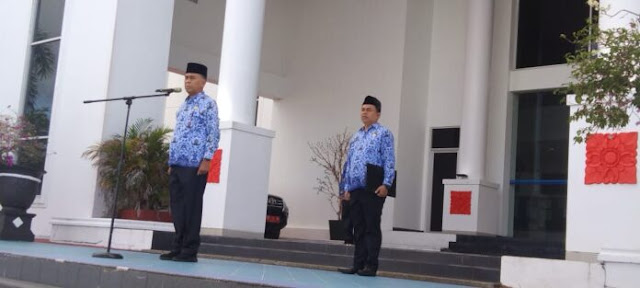 Bupati Natuna Pimpin Upacara Peringatan Hardiknas Tahun 2023,