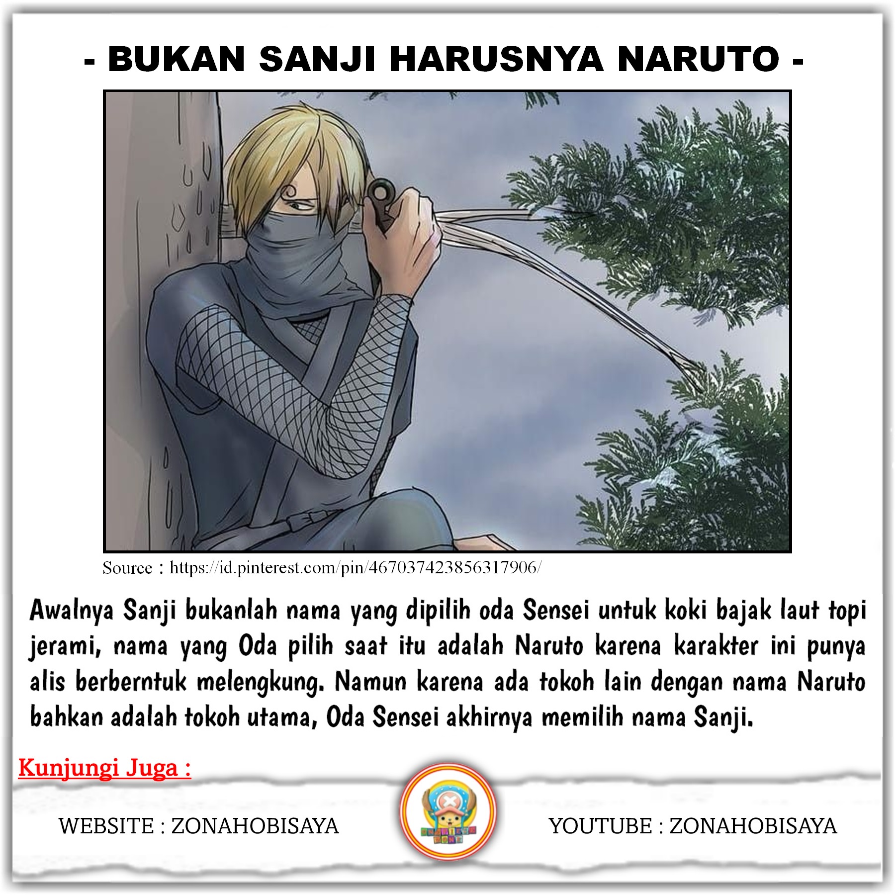 NAMA SANJI SEHARUSNYA NARUTO