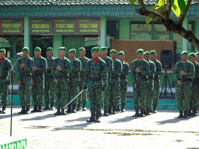 KodimKaranganyar – Letkol Inf Andi Amin Latama S.Sos. Sebagai Irup Upacara Peringatan Hari Ibu ke 91