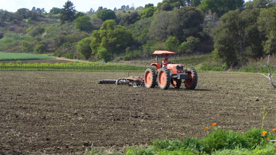 Photo of Tractor in field