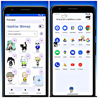 Captura de tu Mascota virtual en SHIMEJI Con Mari Droid