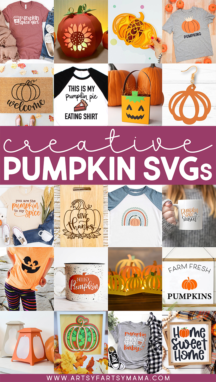 Creative Pumpkin SVG Cut Files