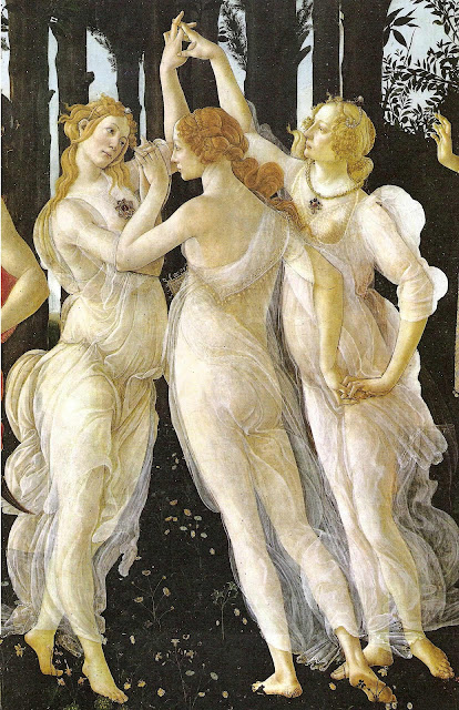primavera,graces,Botticelli