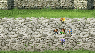 Romancing Saga 2 Remaster Battle Background Canal Fortress oustide