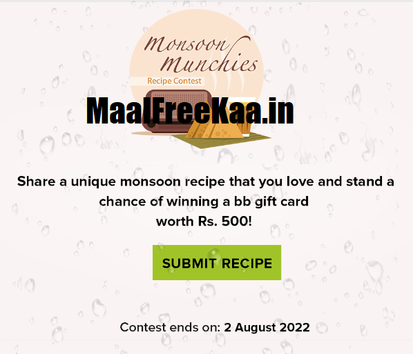 share your rain days recipe and win prizes