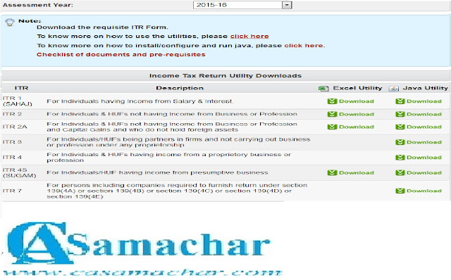 ITR 4 Efiling has started