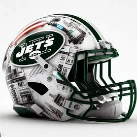 New York Jets Star Wars Concept Football Helmet