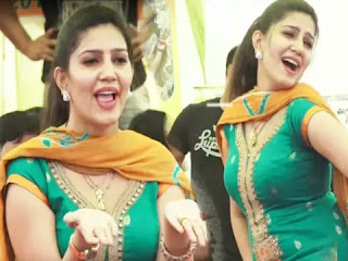 Sapna Choudhary while dance performance
