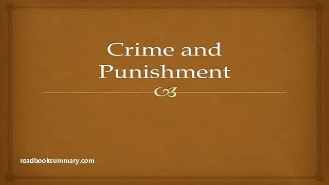 fyodor dostoevsky crime and punishment summary, crime and punishment sparknotes