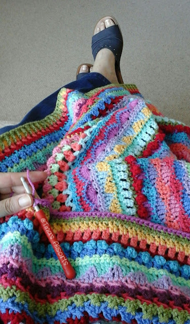 Tina's Allsorts, Tooty Stripey Blanket