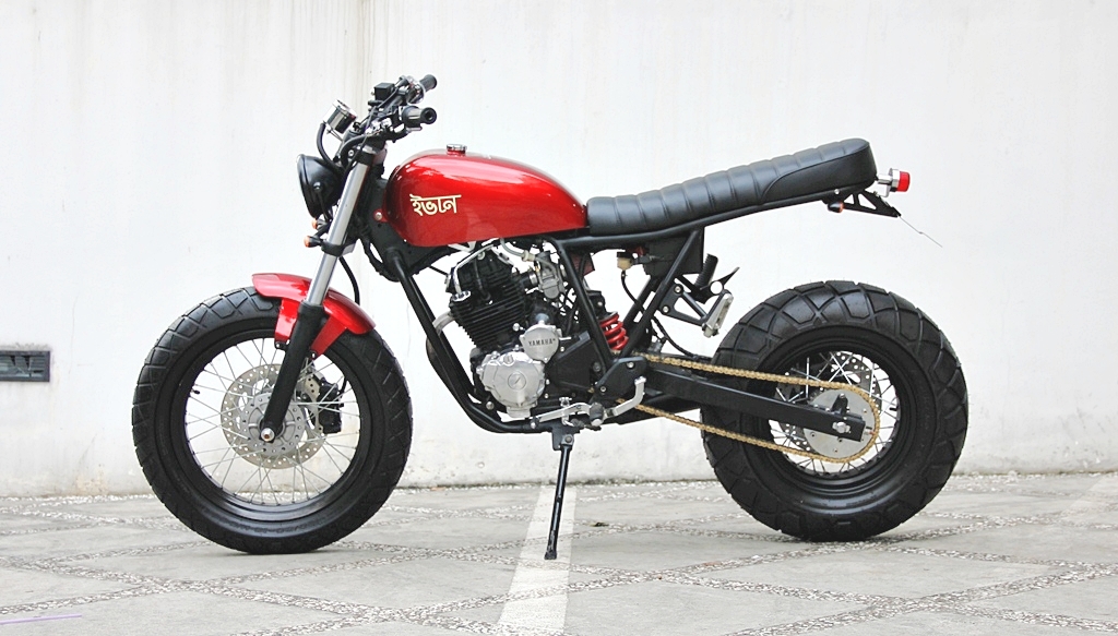 Seribu Caraku: Modifikasi Yamaha Scorpio Z 08: STREET TRACKER