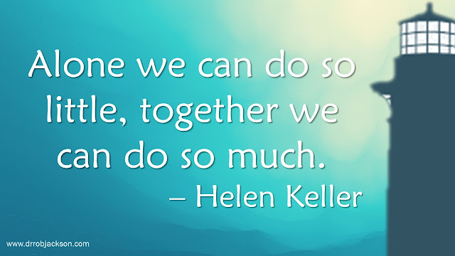 Graphic of Helen Keller Quote