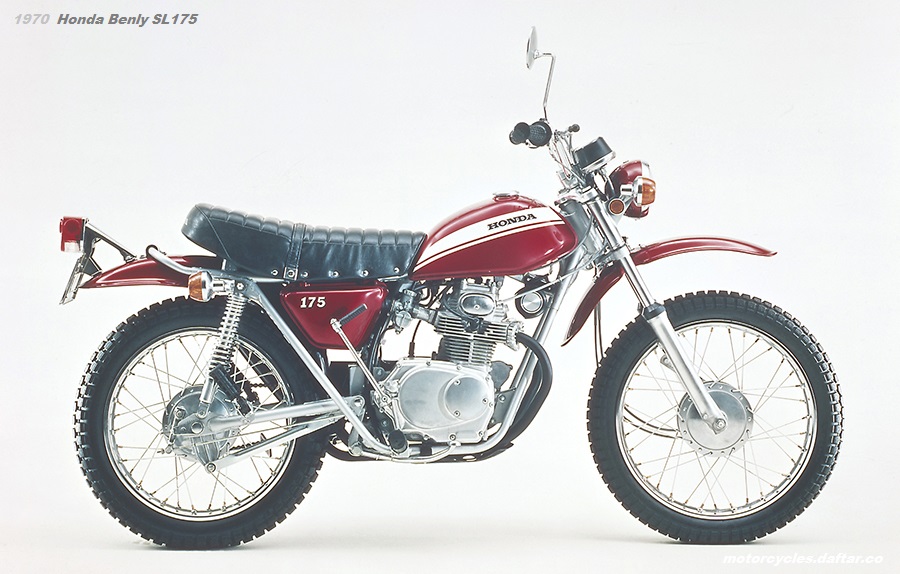 Honda Benly SL175 1970