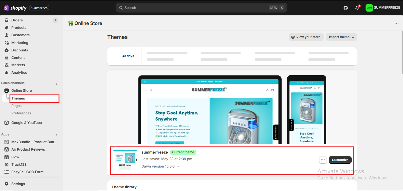 aligning payment icon under 'add to cart' button in shopify dawn theme