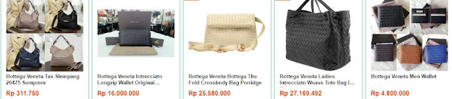 Katalog Harga Tas Bottega Veneta Original