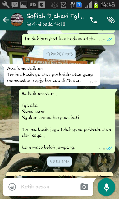 pakej percutian ke medan