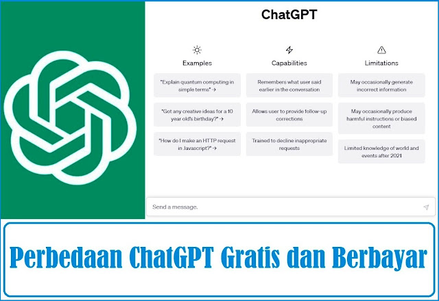 Perbedaan ChatGPT Gratis dan Berbayar