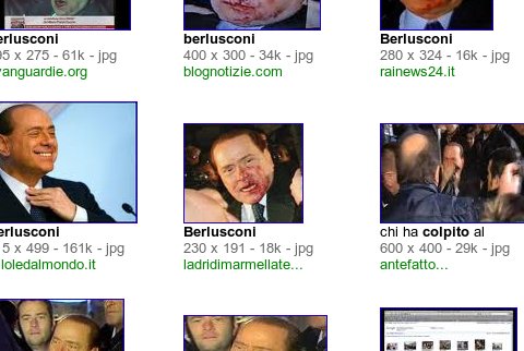 berlusconi colpito