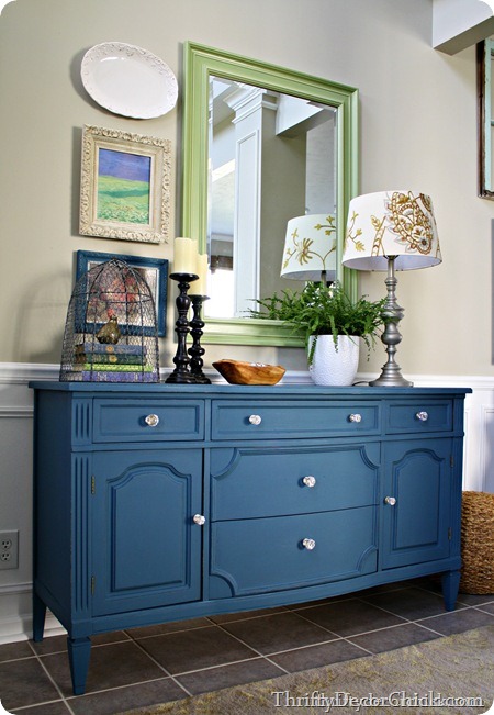 aubusson blue chalk paint