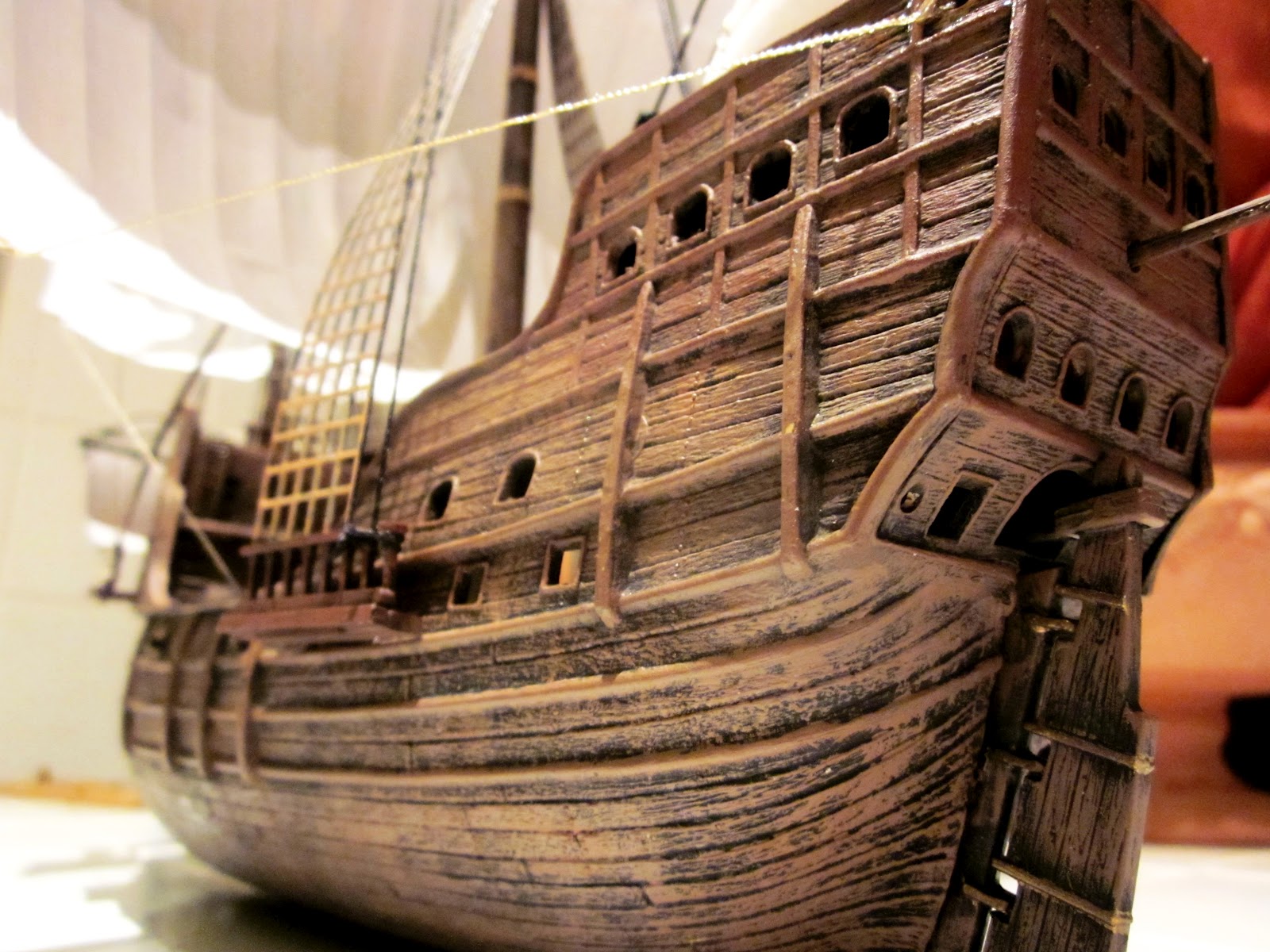 Michigentile's MicroWorld: Medieval ship San Gabriel