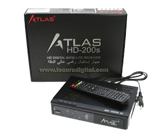 Atualizacao do receptor Cristor Atlas s200