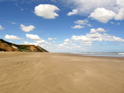 The sand on the long beaches are very compact and the beaches are used as . (img )