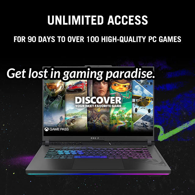 Get lost in gaming paradise.