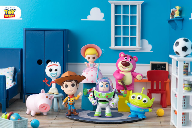 Relive the infinity and beyond fun with Woody and the gang in Miniso x Toy Story Blind Box Collection