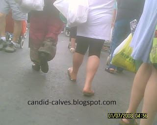 bbw candid muscular calves fetish