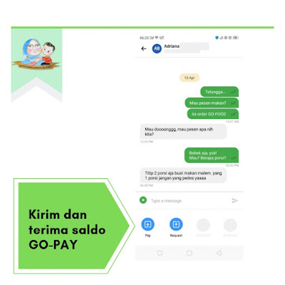 fitur baru chat ke sesama user gojek