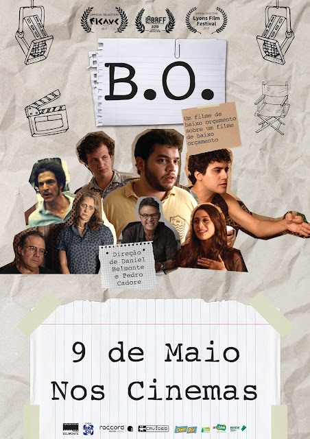 O longa-metragem B.O., idealizado por Bruno Bloch, Daniel Belmonte e Pedro Cadore, teve sua première nacional na noite de abertura do FICA.VC (Festival Internacional Colaborativo Audiovisual), e sua estreia internacional no festival LABRFF (Los Angeles Brazilian Film Festival).