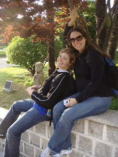 Julia and I at Busan Cultural Museum