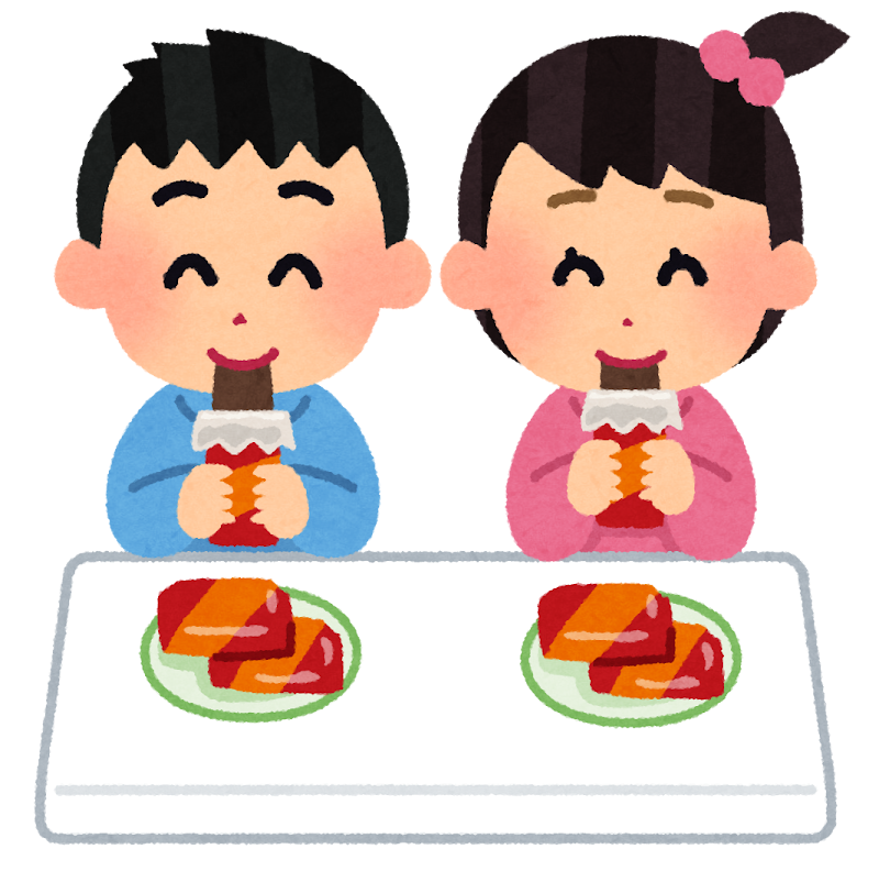 おやつを食べる子供のイラスト かわいいフリー素材集 いらすとや