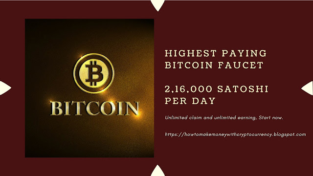 highest paying bitcoin faucet