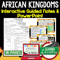 Ancient World History Notes, World History Notes, World History Guided Notes Interactive Notebook, Note Taking, PowerPoints, Anticipatory Guides, Google Classroom Link