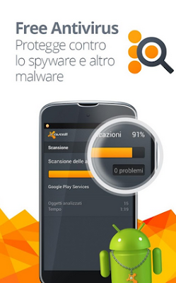 AVAST MOBILE SECURITY ANTIVIRUS PER SMARTPHONE E TABLET ANDROID