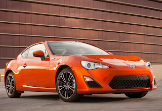 2013 Scion FR-S orange