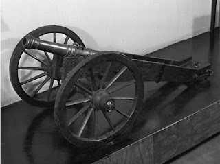 This seventeenth century gun was exhibited by Tsar Alexis to his child, Peter the Great 