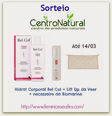 Sorteio kit de produtos