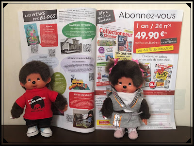 collectionneur et chineur, kiki, monchhichi vintage eighties