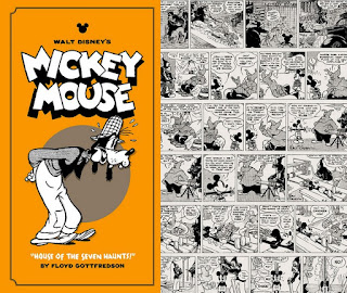 Floyd Gottfredson Library #4 - Mickey Mouse : House of the Seven Haunts!