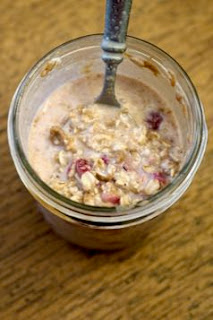 Peanut Butter and Jelly Overnight Oats: Savory Sweet and Satisfying