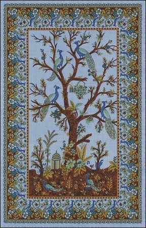  Kerajinan  Tangan Unik Tapestry dari Ranting Pohon Ragam 
