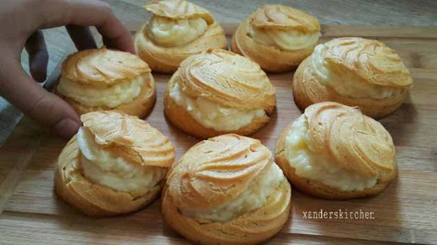 Resep Membuat Cream Puff Ala Bunda Xanderskitchen