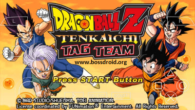 Download Dragon Ball Z Tenkaichi Tag Team PPSSPP ISO CSO Android High Compress