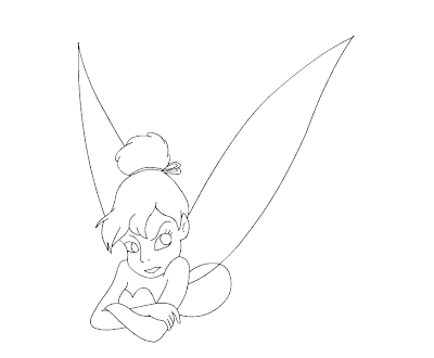 Tinkerbell Coloring Pages